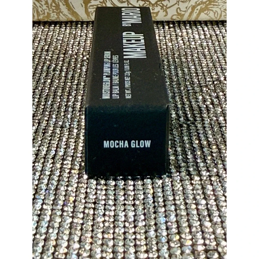 MAKEUP BY MARIO MoistureGlow Plumping Lip Serum Mocha Glow Full Size 2.3g New